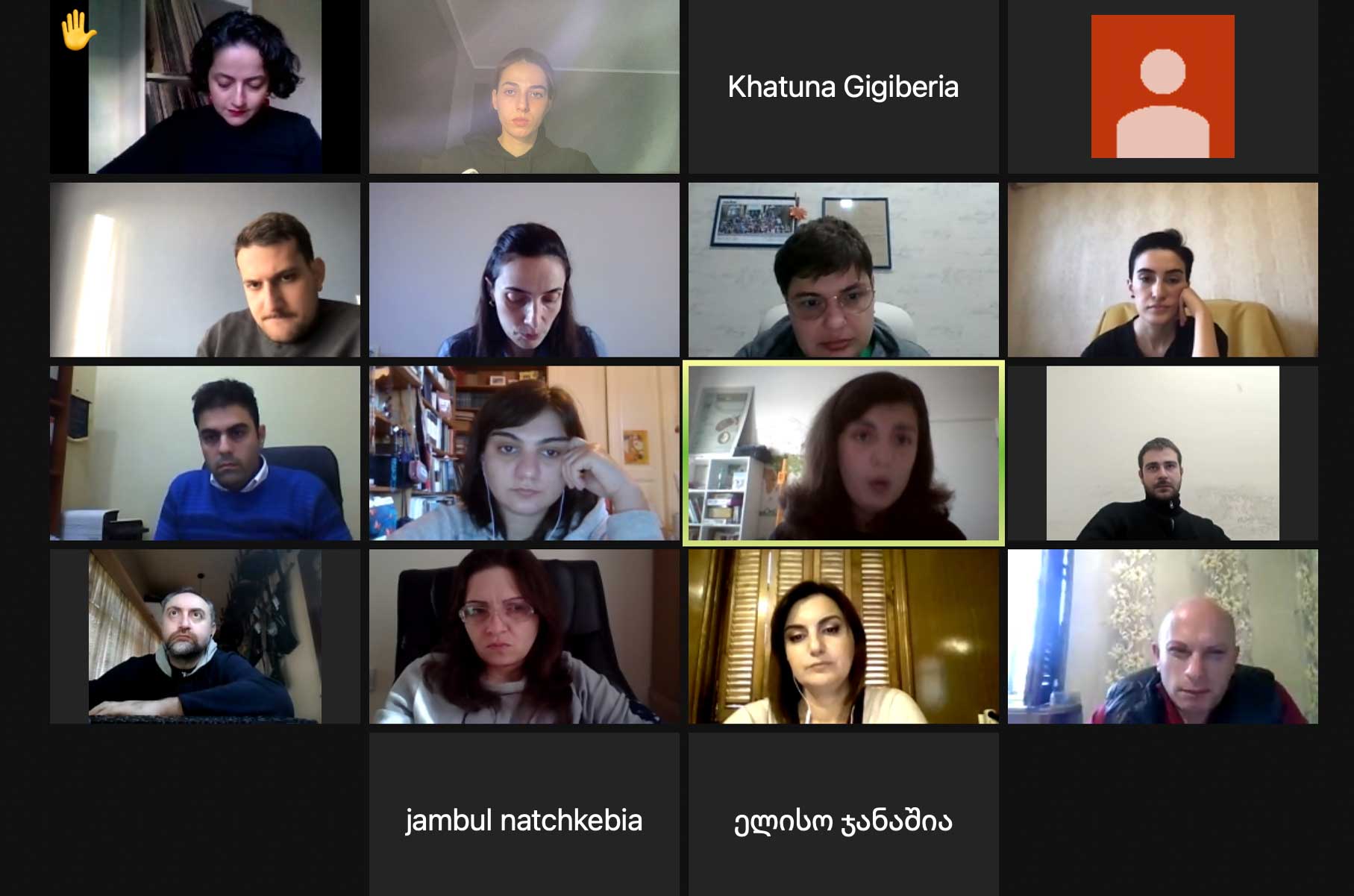 „გავიგუდეთ“-ის ორგანიზებით მწვანე აქტივისტებისა და ორგანიზაციების შეხვედრა გაიმართა