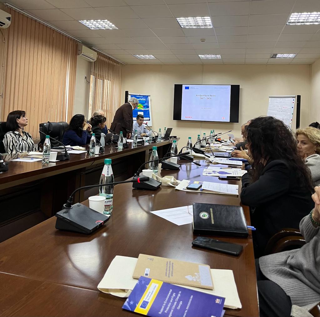 “Gavigudet” Attended the Meeting of the Working Group Promoting the Improvement of the Atmospheric Air Quality of Tbilisi Agglomeration